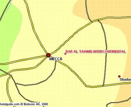 வரைபடம் இப்ராஹீம் கலீல் சாலை மக்காவில்