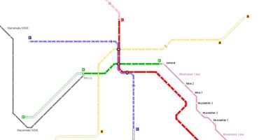 வரைபடம் மெக்கா மெட்ரோ 