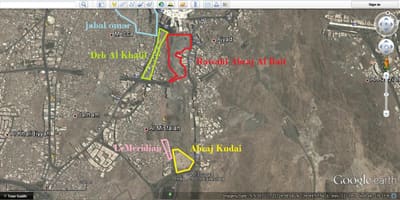 வரைபடம் kudai பார்க்கிங் மக்காவில் 
